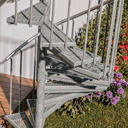 Außenspindeltreppe Scalant Scarvo
