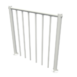 Brüstungsgeländer zu Rondo Zink Color – Bild 6