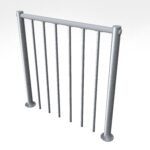 Brüstungsgeländer zu Rondo Zink Smart – Bild 2